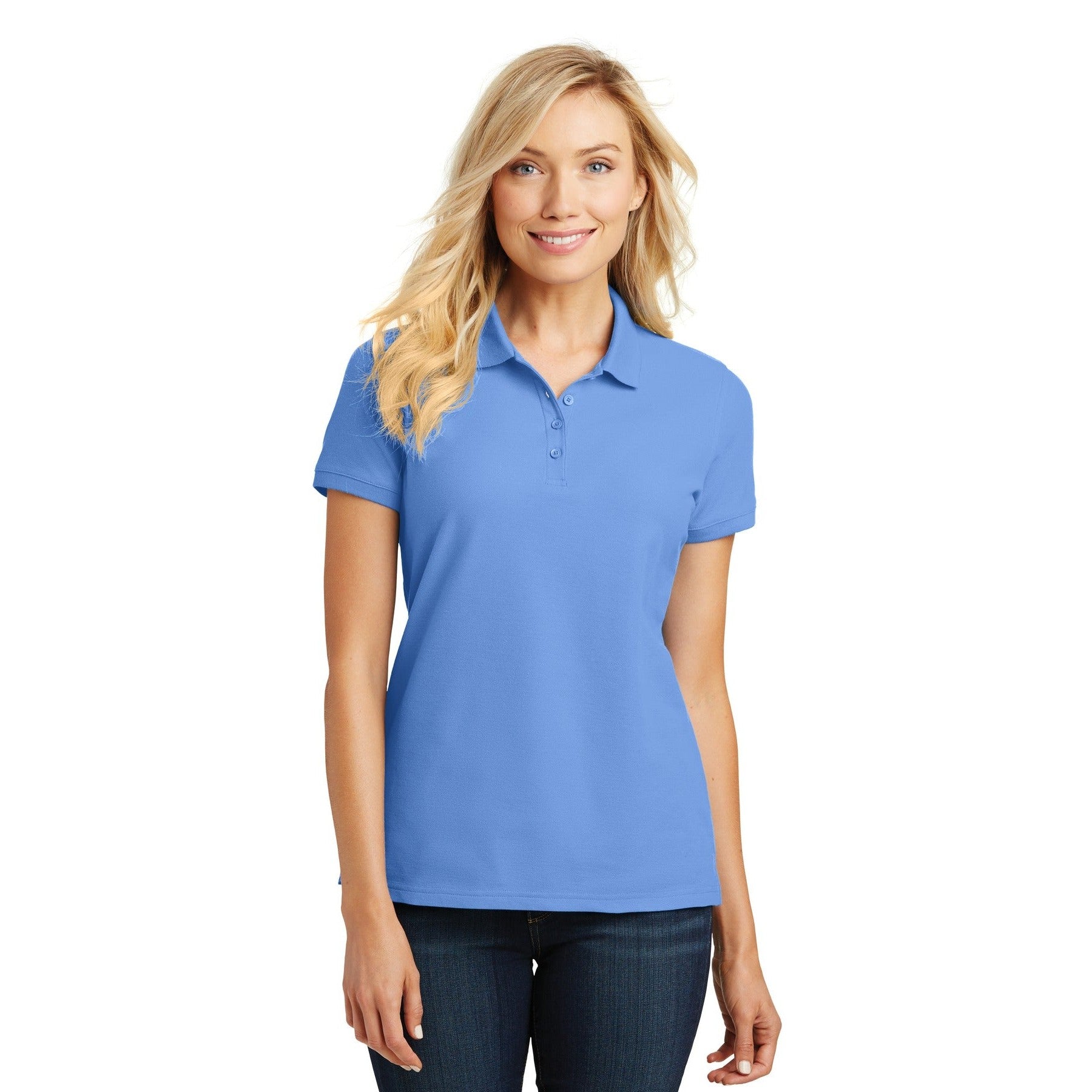 Port Authority-Port Authority® Women's Core Classic Pique Polo. L100-MedTech-3